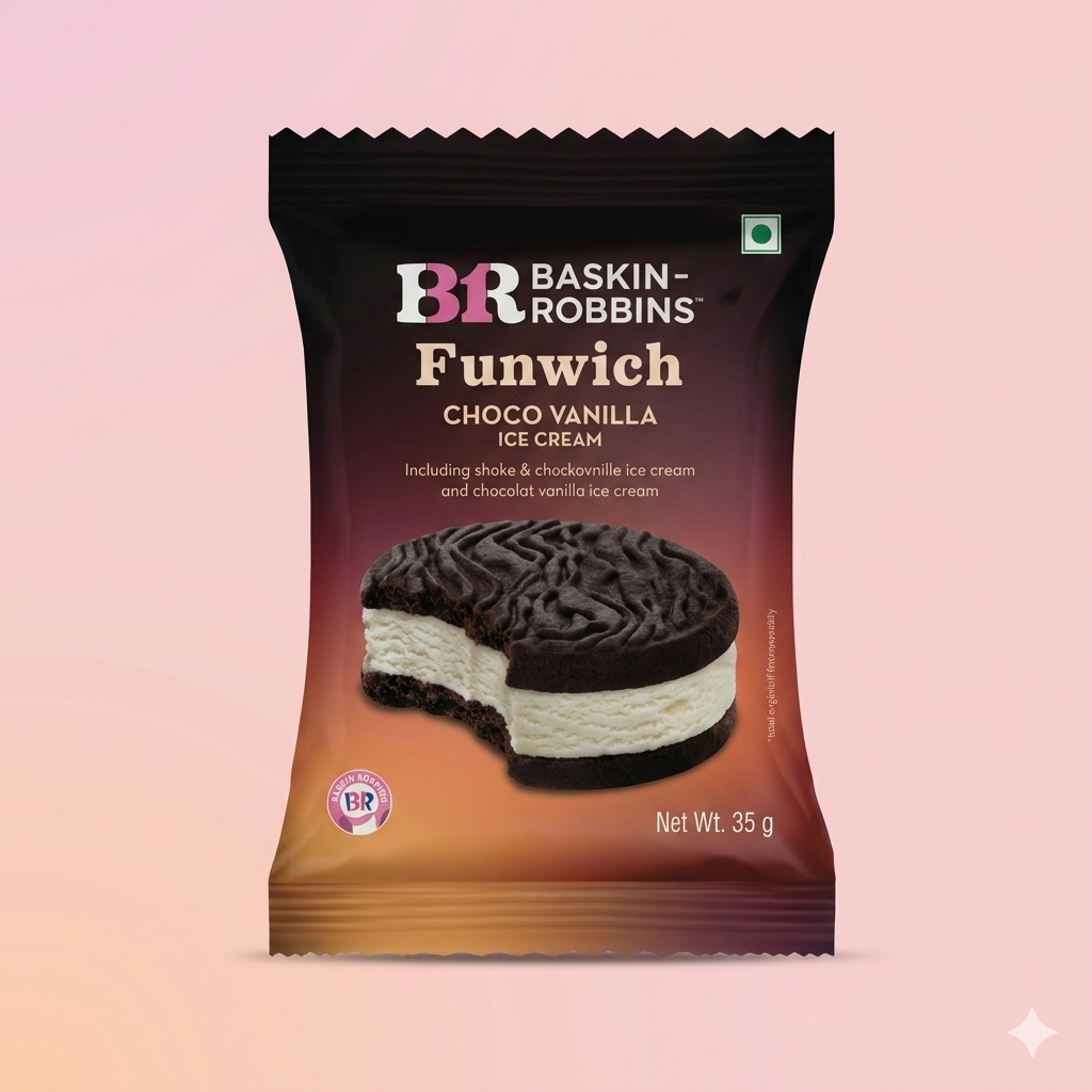 Choco Vanilla Funwich
