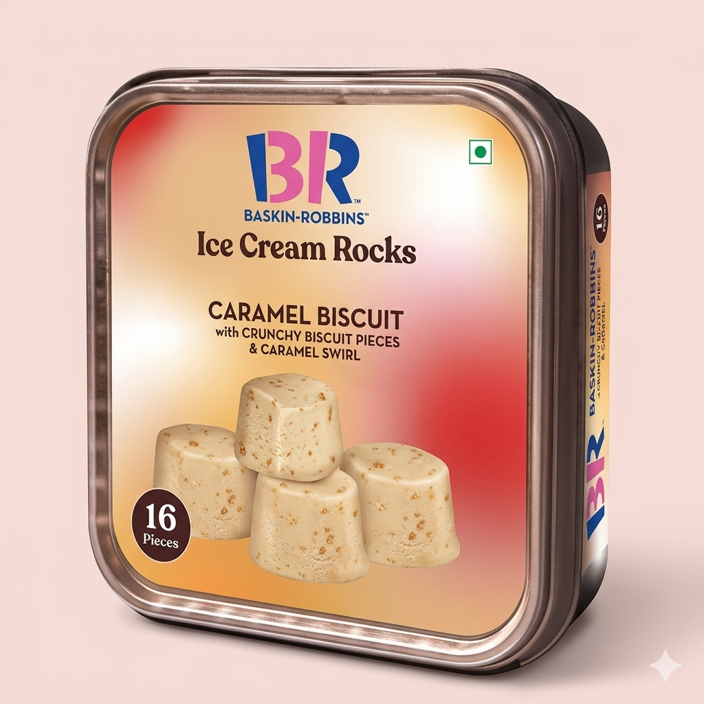 Caramel Biscuit Rocks