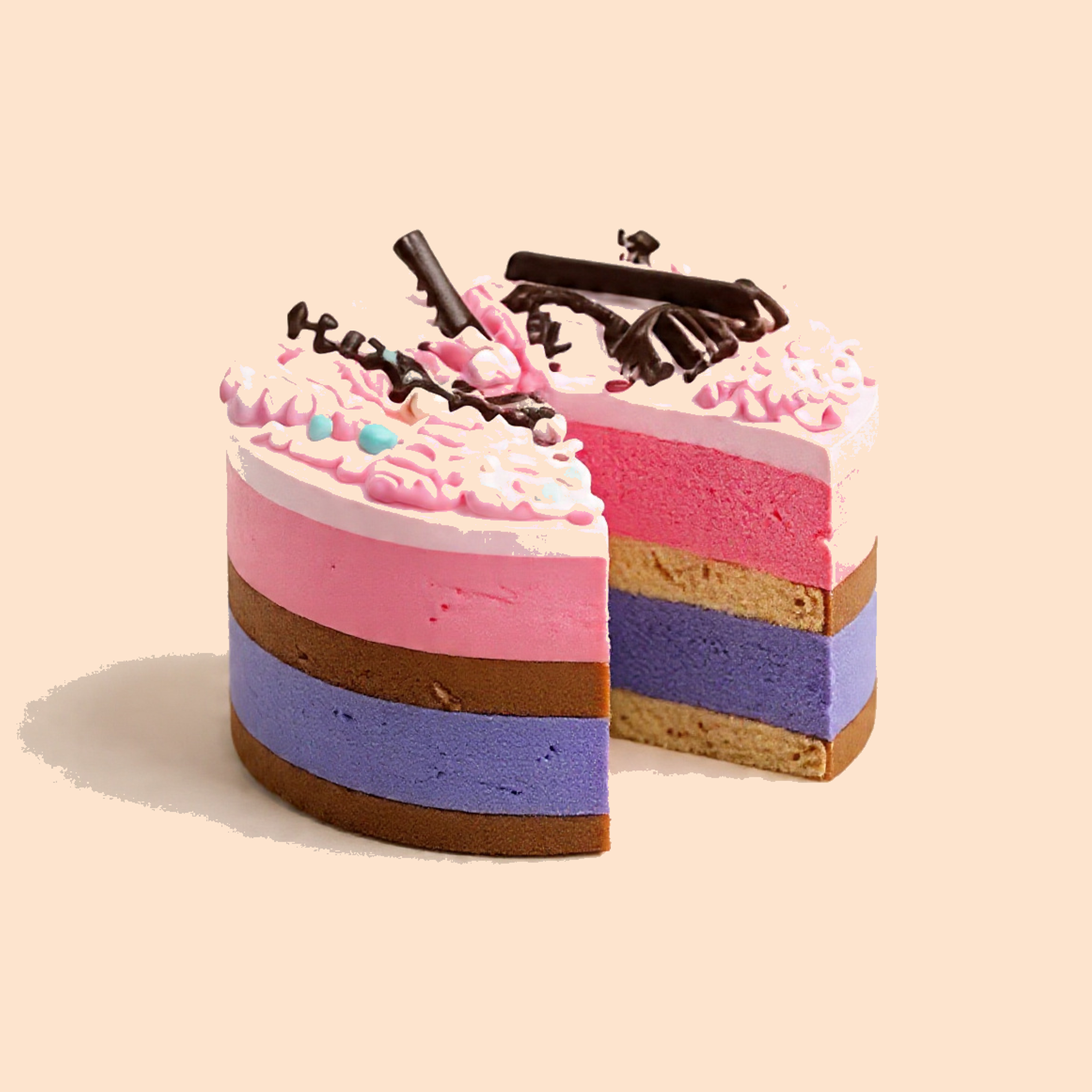 Cotton Candy Cake