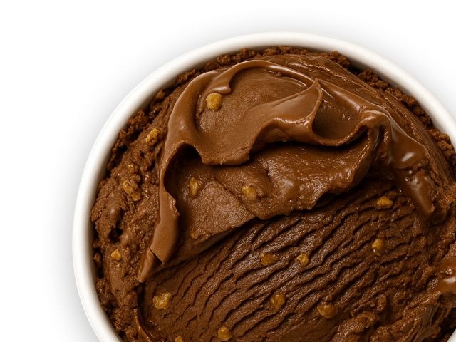 Chocolate and Roasted Hazelnut Gelato