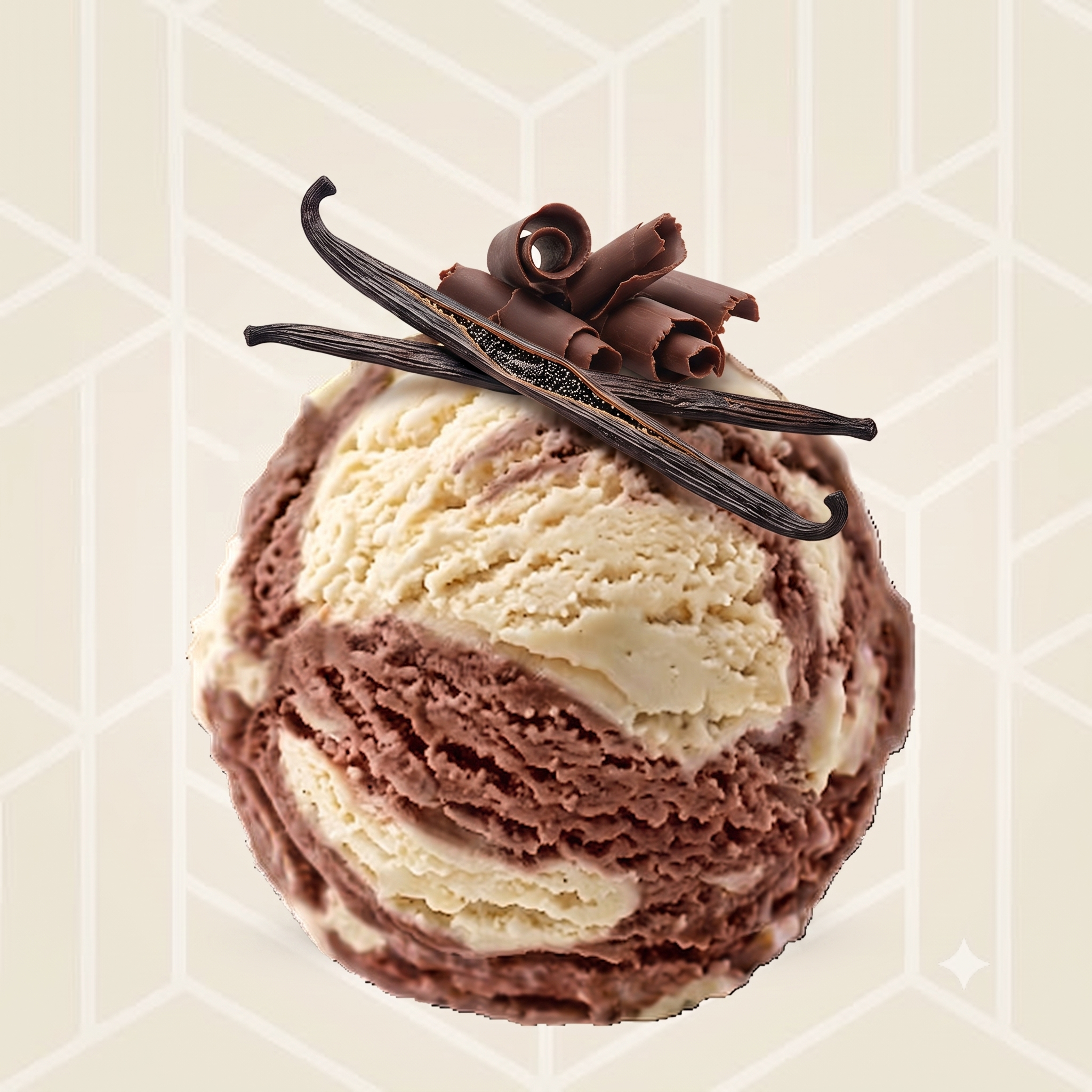 Two in One Vanilla-Chocolate